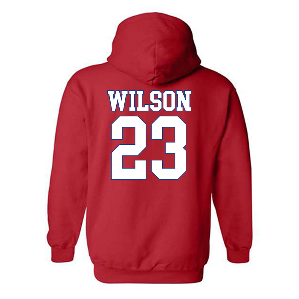 SMU - NCAA Women's Soccer : Hayden Wilson - Hooded Sweatshirt-1