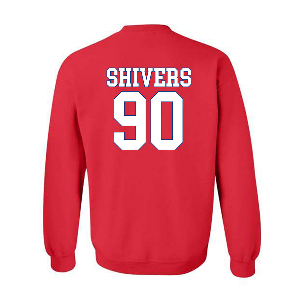 SMU - NCAA Football : Jalen Shivers - Crewneck Sweatshirt-1