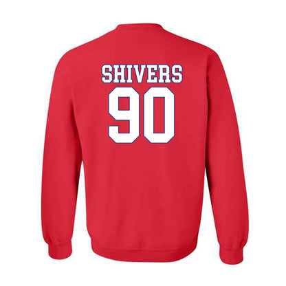 SMU - NCAA Football : Jalen Shivers - Crewneck Sweatshirt-1