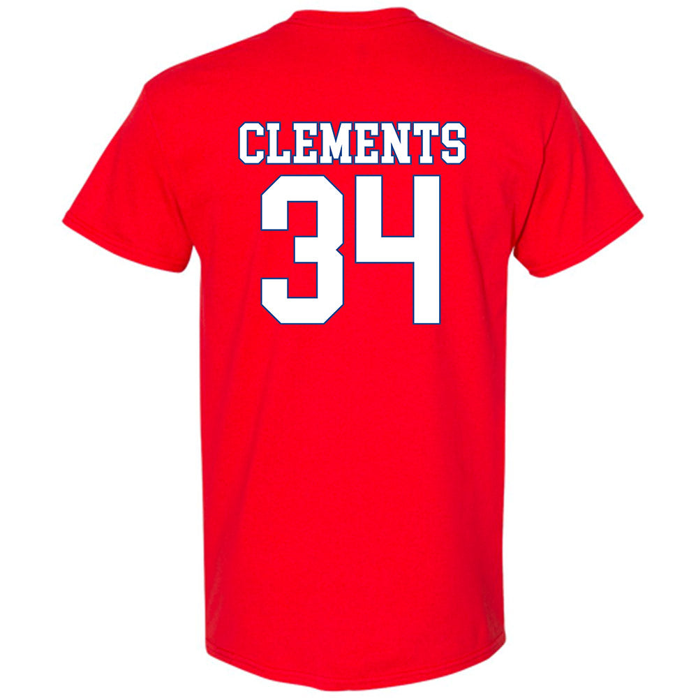 SMU - NCAA Men's Soccer : Trey Clements - T-Shirt-1