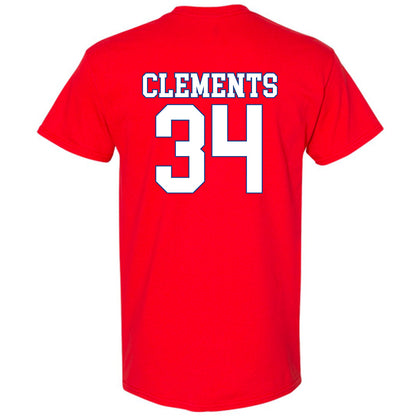 SMU - NCAA Men's Soccer : Trey Clements - T-Shirt-1