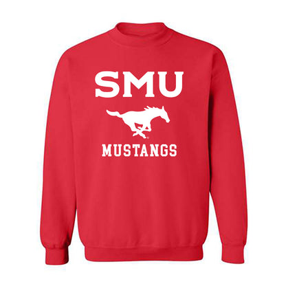 SMU - NCAA Football : Carterrious Brown - Crewneck Sweatshirt-0