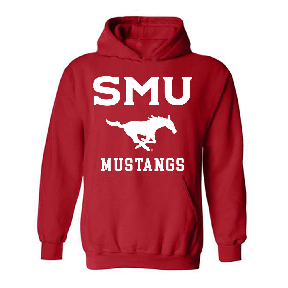 SMU - NCAA Men's Soccer : Noah Holmstrom - Hooded Sweatshirt-0