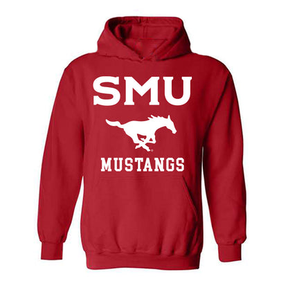 SMU - NCAA Men's Soccer : Noah Holmstrom - Hooded Sweatshirt-0