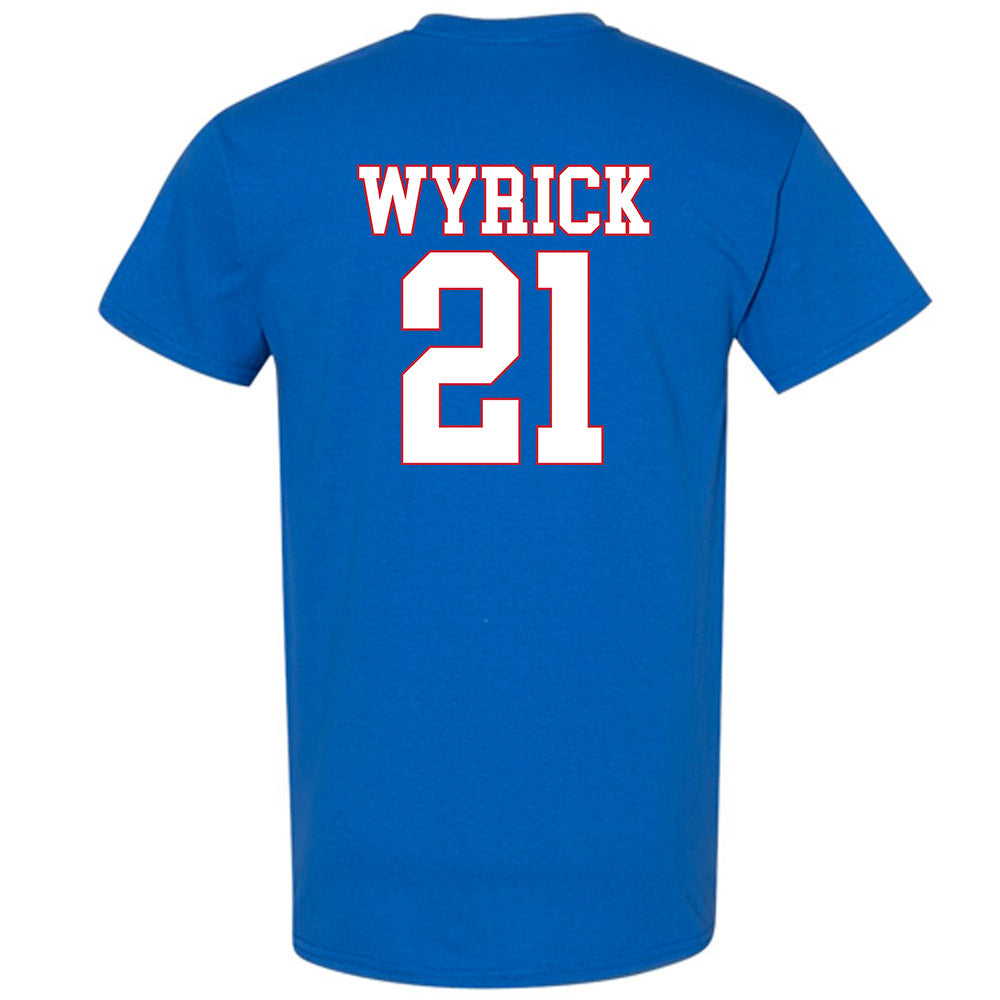 SMU - NCAA Football : Jimmy Wyrick - T-Shirt-1
