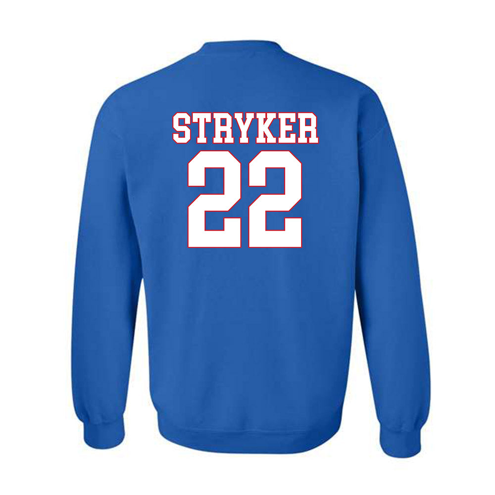 SMU - NCAA Women's Soccer : Nikki Stryker - Crewneck Sweatshirt-1