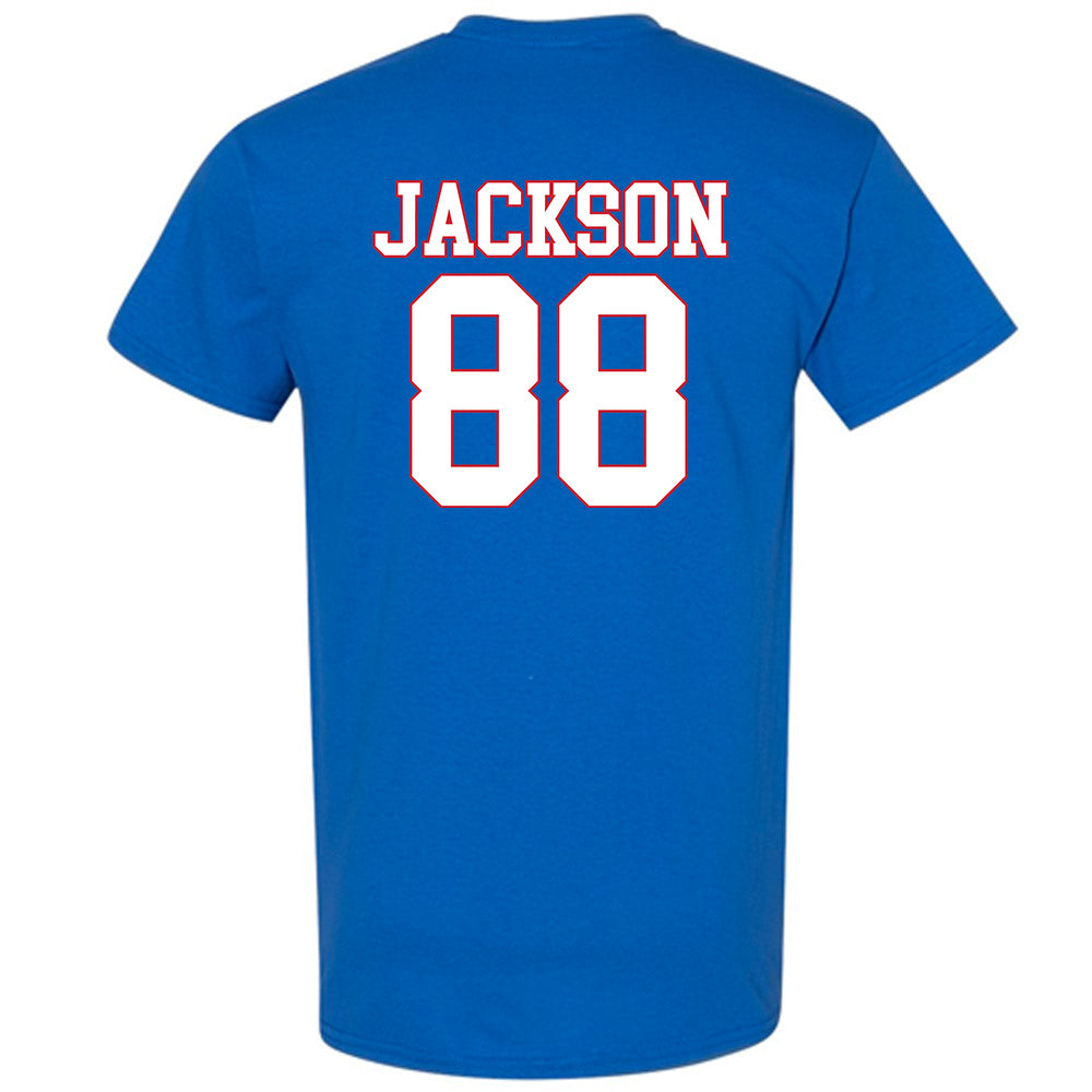 SMU - NCAA Football : Trey Jackson - T-Shirt-1