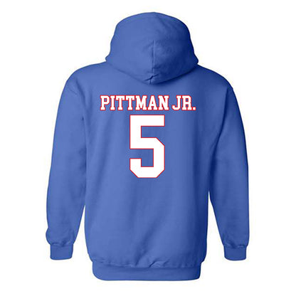 SMU - NCAA Football : Randy Pittman Jr. - Hooded Sweatshirt-1