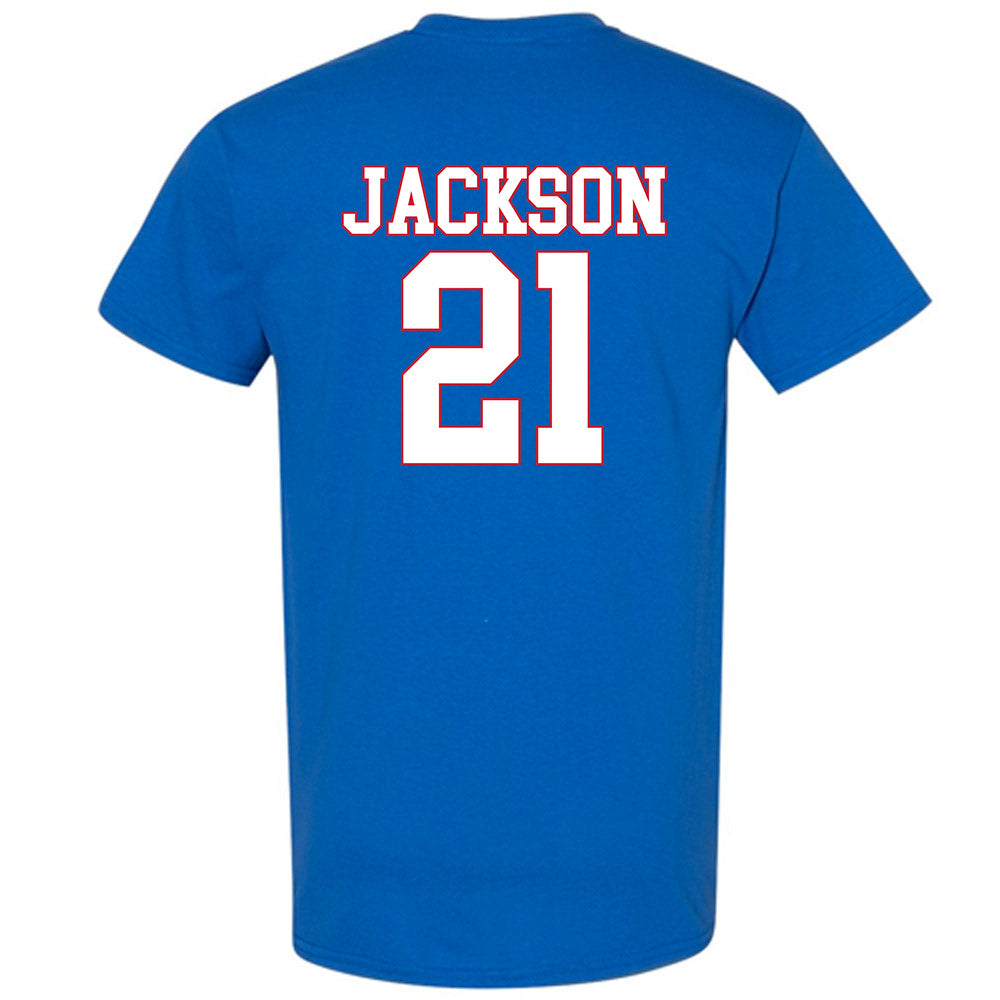 SMU - NCAA Women's Basketball : Kaylin Jackson - T-Shirt-1