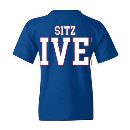 SMU - NCAA Men's Swimming & Diving : Luke Sitz - Youth T-Shirt-2