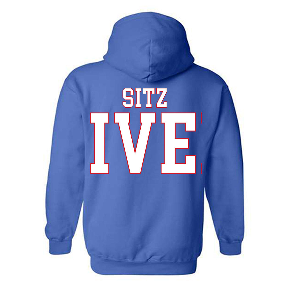 SMU - NCAA Men's Swimming & Diving : Luke Sitz - Hooded Sweatshirt-2
