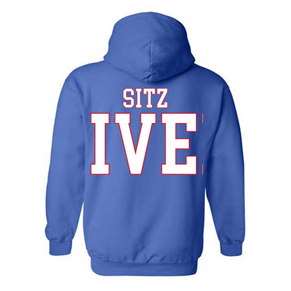 SMU - NCAA Men's Swimming & Diving : Luke Sitz - Hooded Sweatshirt-2
