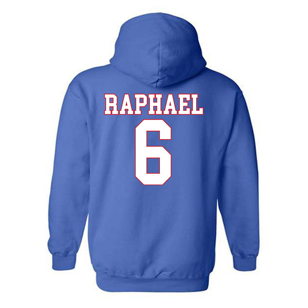 SMU - NCAA Football : Kendrick Raphael - Hooded Sweatshirt-1