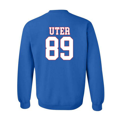 SMU - NCAA Football : Miles Uter - Crewneck Sweatshirt-1