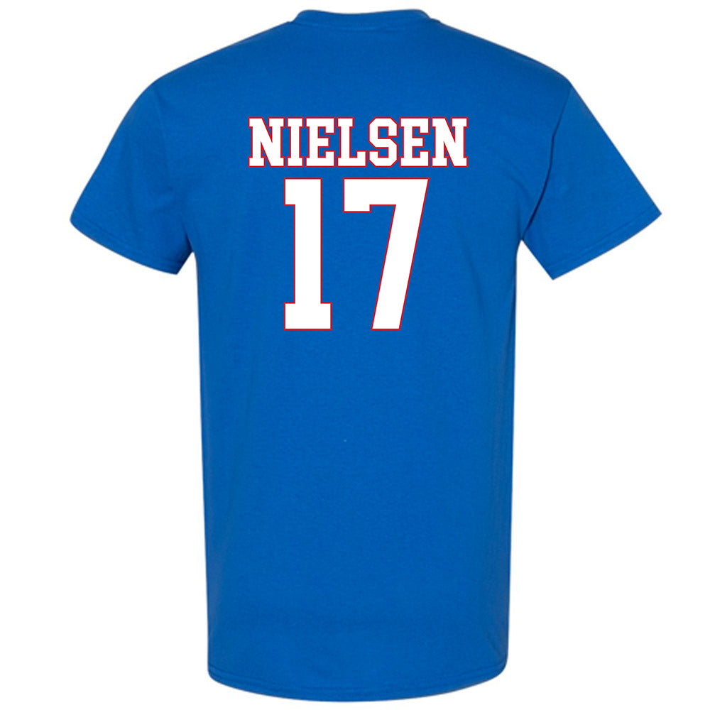 SMU - NCAA Men's Soccer : Dunes Nielsen - T-Shirt-1
