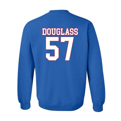 SMU - NCAA Football : Henry Douglass - Crewneck Sweatshirt-1