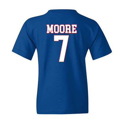 SMU - NCAA Women's Volleyball : Ellie Moore - Youth T-Shirt-1