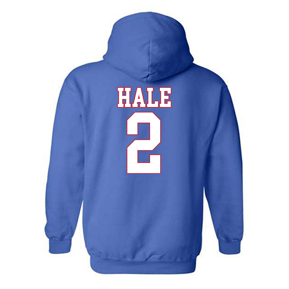 SMU - NCAA Football : Jalen Hale - Hooded Sweatshirt-1