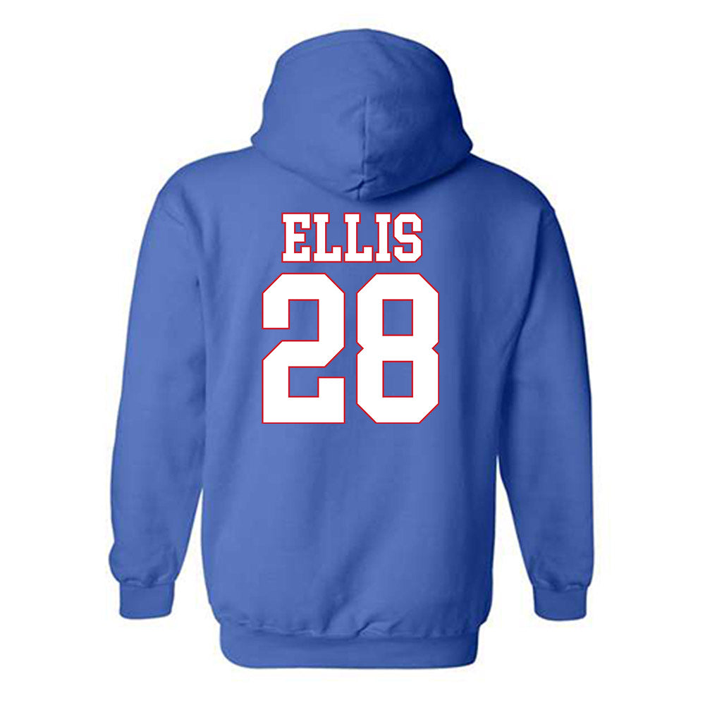 SMU - NCAA Men's Soccer : Anden Ellis - Hooded Sweatshirt-1