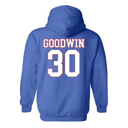 SMU - NCAA Football : Kenneth Goodwin - Hooded Sweatshirt-1