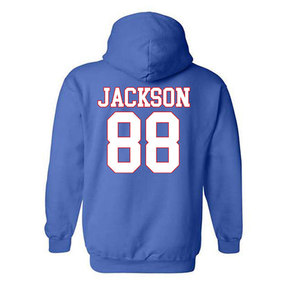 SMU - NCAA Football : Trey Jackson - Hooded Sweatshirt-1