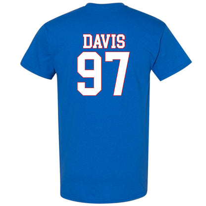 SMU - NCAA Football : Christian Davis - T-Shirt-1