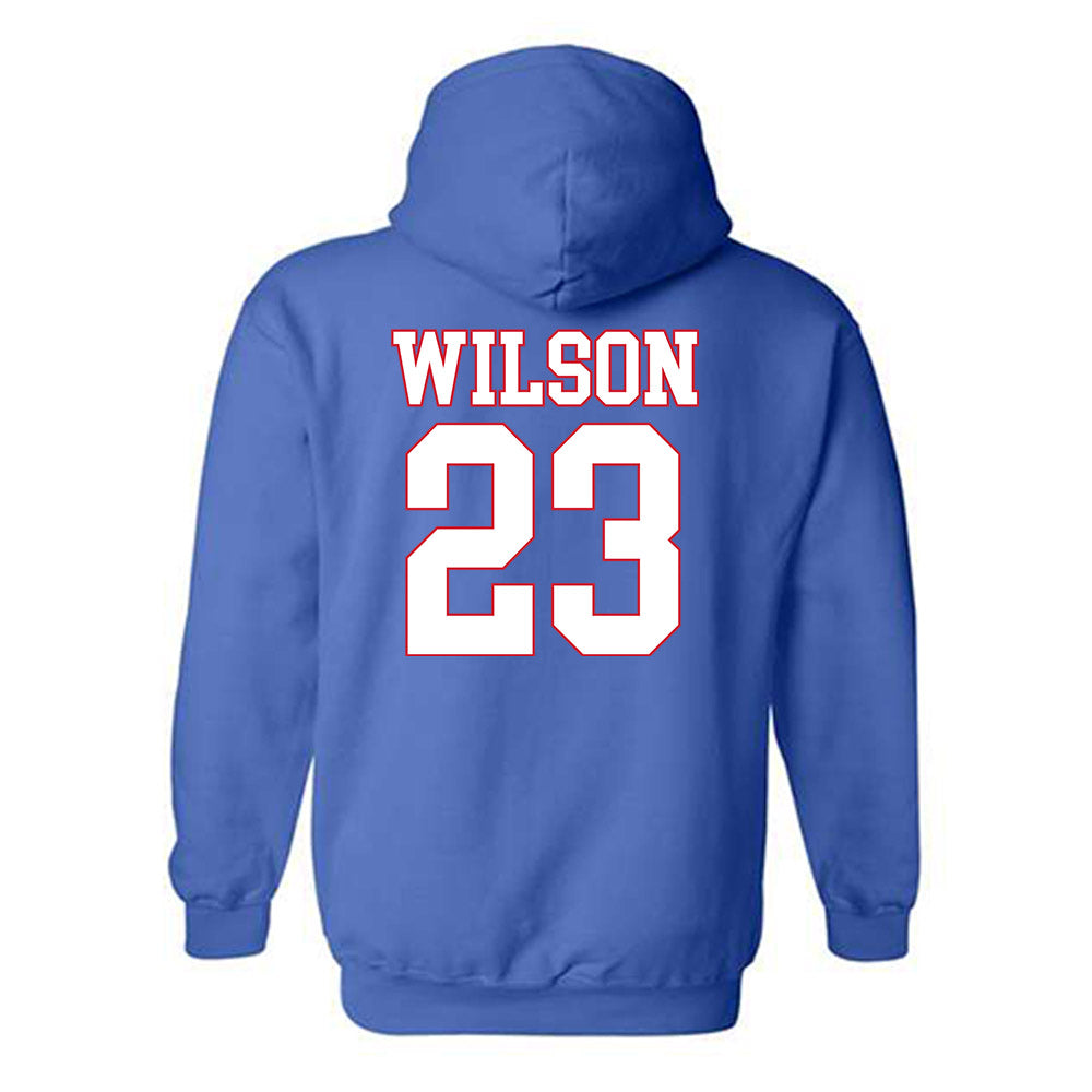 SMU - NCAA Women's Soccer : Hayden Wilson - Hooded Sweatshirt-1