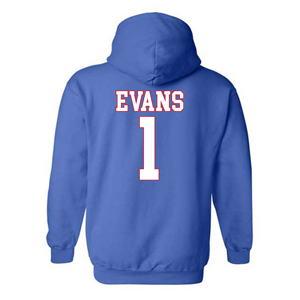 SMU - NCAA Men's Soccer : Jonathan Evans - Hooded Sweatshirt-1
