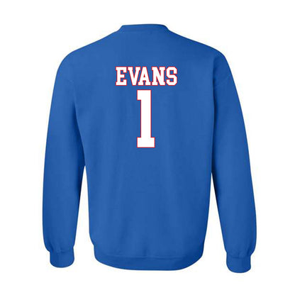 SMU - NCAA Men's Soccer : Jonathan Evans - Crewneck Sweatshirt-1