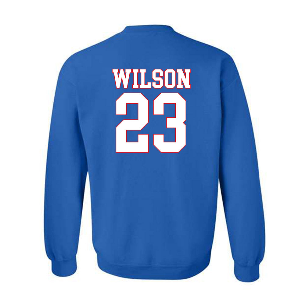 SMU - NCAA Women's Soccer : Hayden Wilson - Crewneck Sweatshirt-1