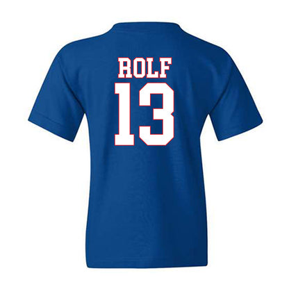 SMU - NCAA Women's Basketball : Mailien Rolf - Youth T-Shirt-1