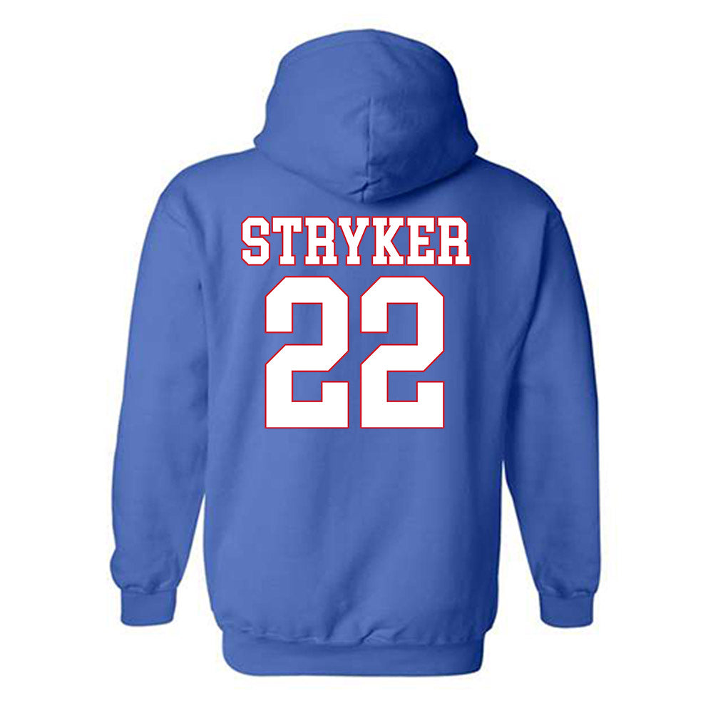SMU - NCAA Women's Soccer : Nikki Stryker - Hooded Sweatshirt-1