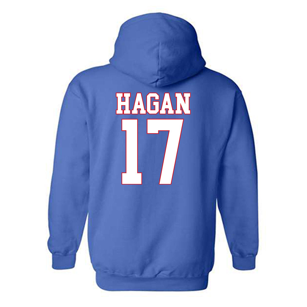 SMU - NCAA Women's Soccer : Londynn Hagan - Hooded Sweatshirt-1
