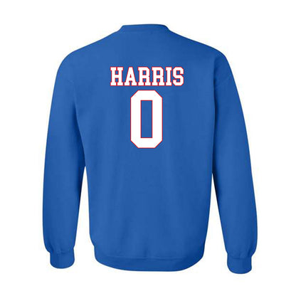 SMU - NCAA Women's Volleyball : Victoria Harris - Crewneck Sweatshirt-1