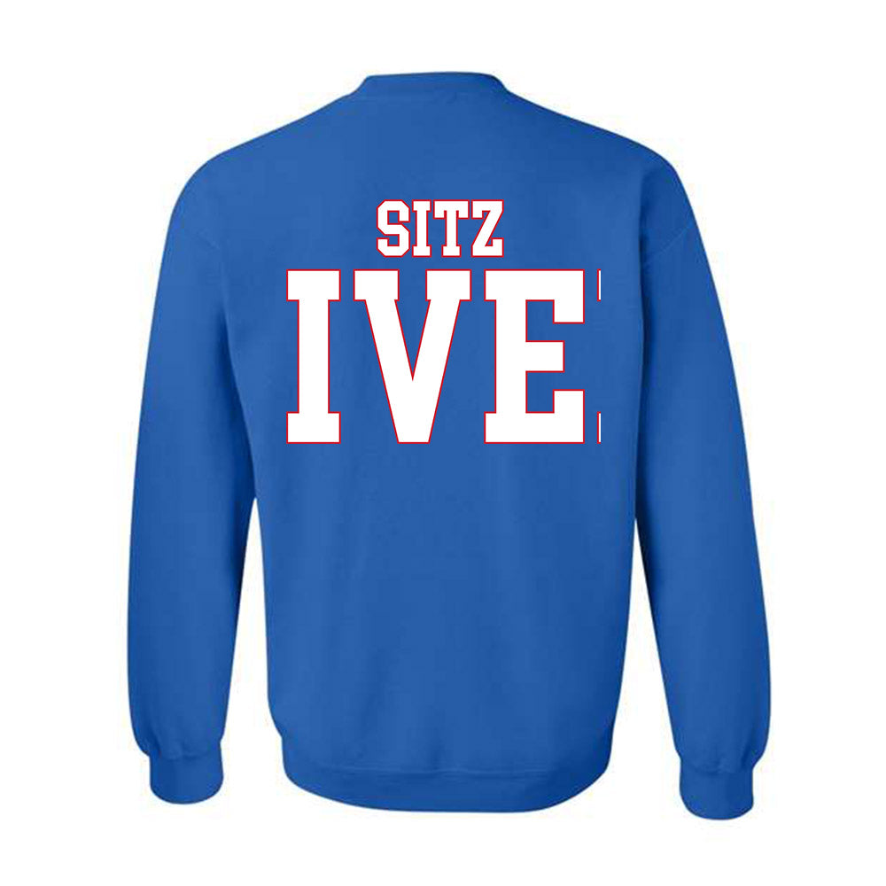 SMU - NCAA Men's Swimming & Diving : Luke Sitz - Crewneck Sweatshirt-3