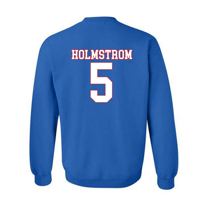 SMU - NCAA Men's Soccer : Noah Holmstrom - Crewneck Sweatshirt-1