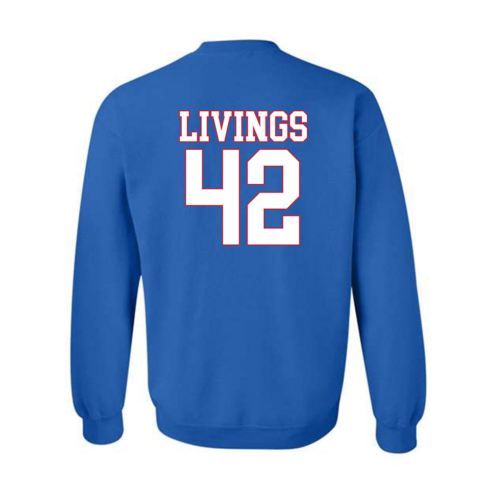 SMU - NCAA Women's Volleyball : Jadyn Livings - Crewneck Sweatshirt-1