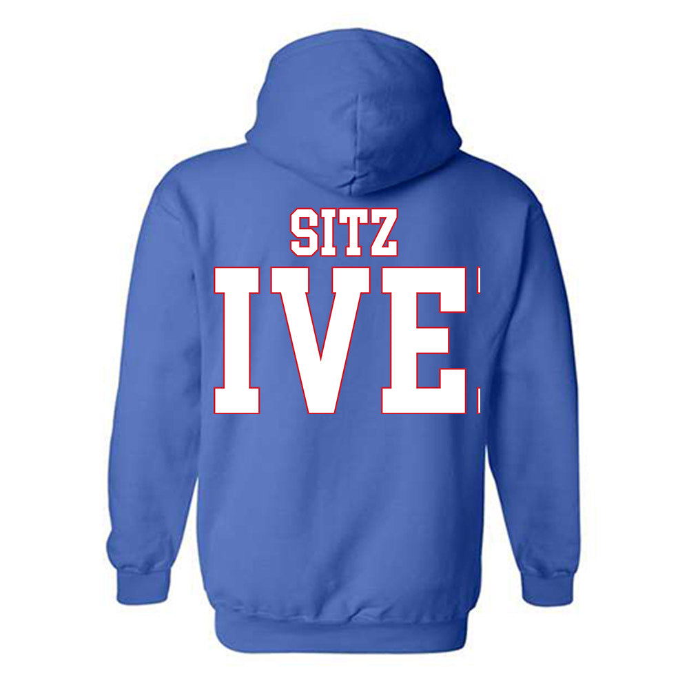SMU - NCAA Men's Swimming & Diving : Luke Sitz - Hooded Sweatshirt-3