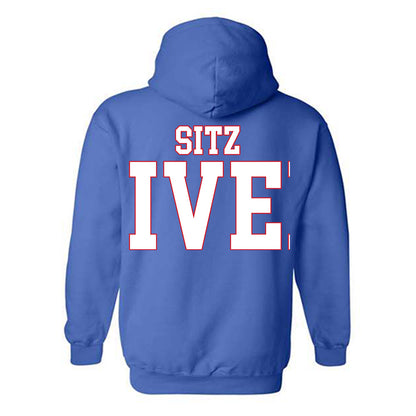SMU - NCAA Men's Swimming & Diving : Luke Sitz - Hooded Sweatshirt-3