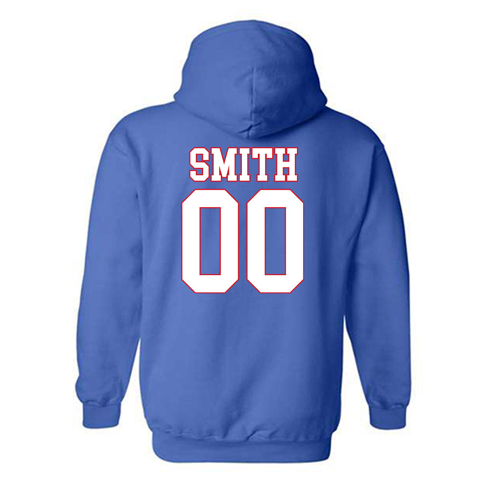 SMU - NCAA Football : Wyat Smith - Hooded Sweatshirt-1