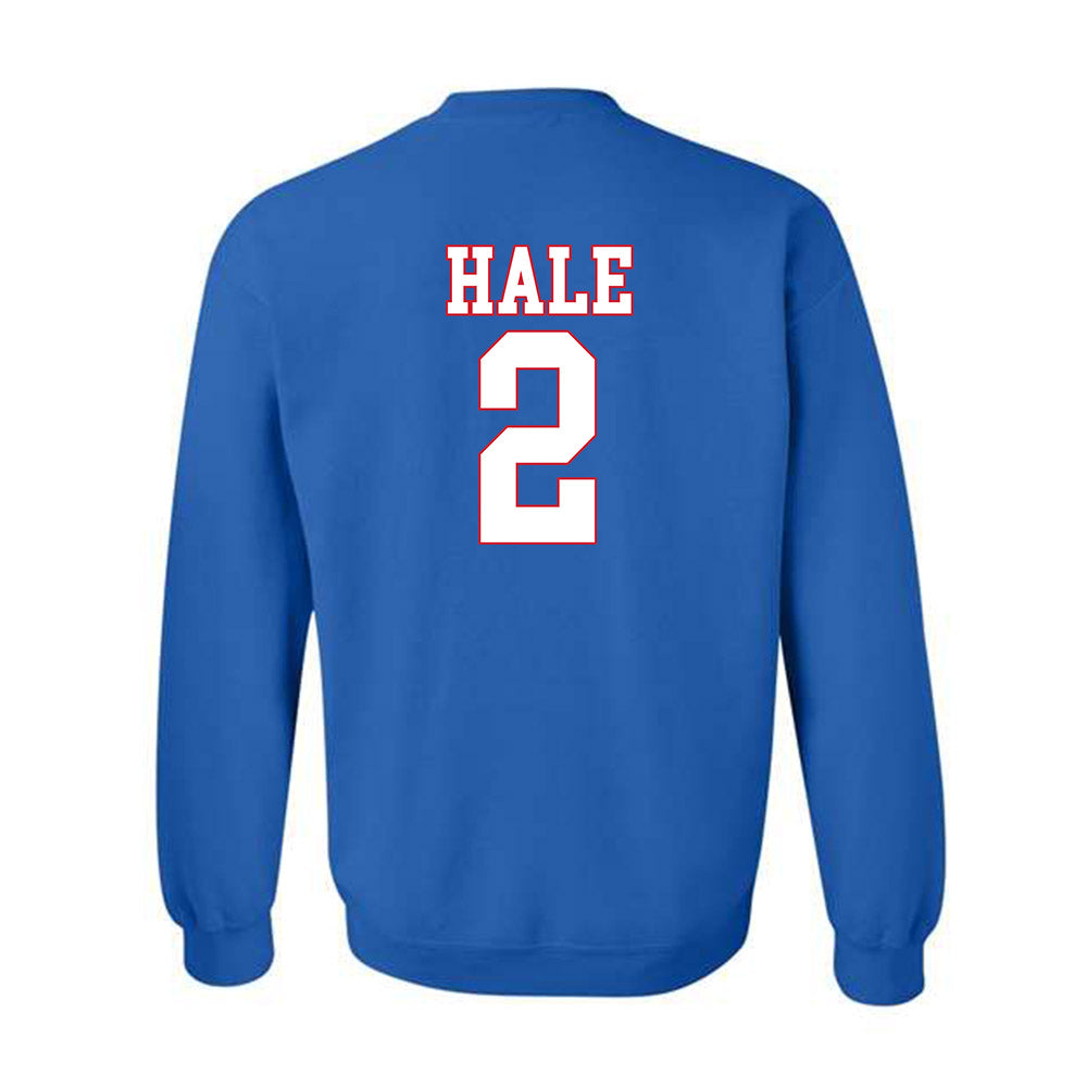 SMU - NCAA Football : Jalen Hale - Crewneck Sweatshirt-1