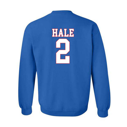 SMU - NCAA Football : Jalen Hale - Crewneck Sweatshirt-1