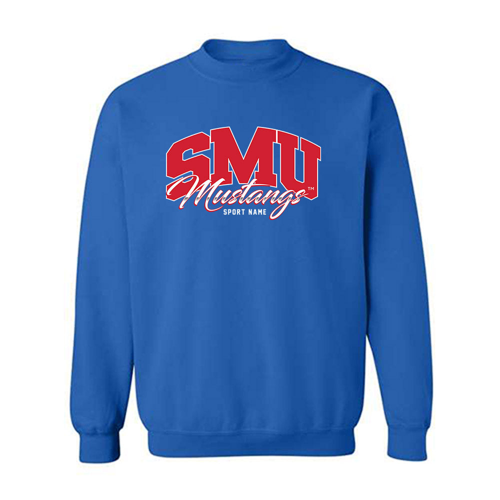 SMU - NCAA Men's Tennis : Avner Wong - Crewneck Sweatshirt-1