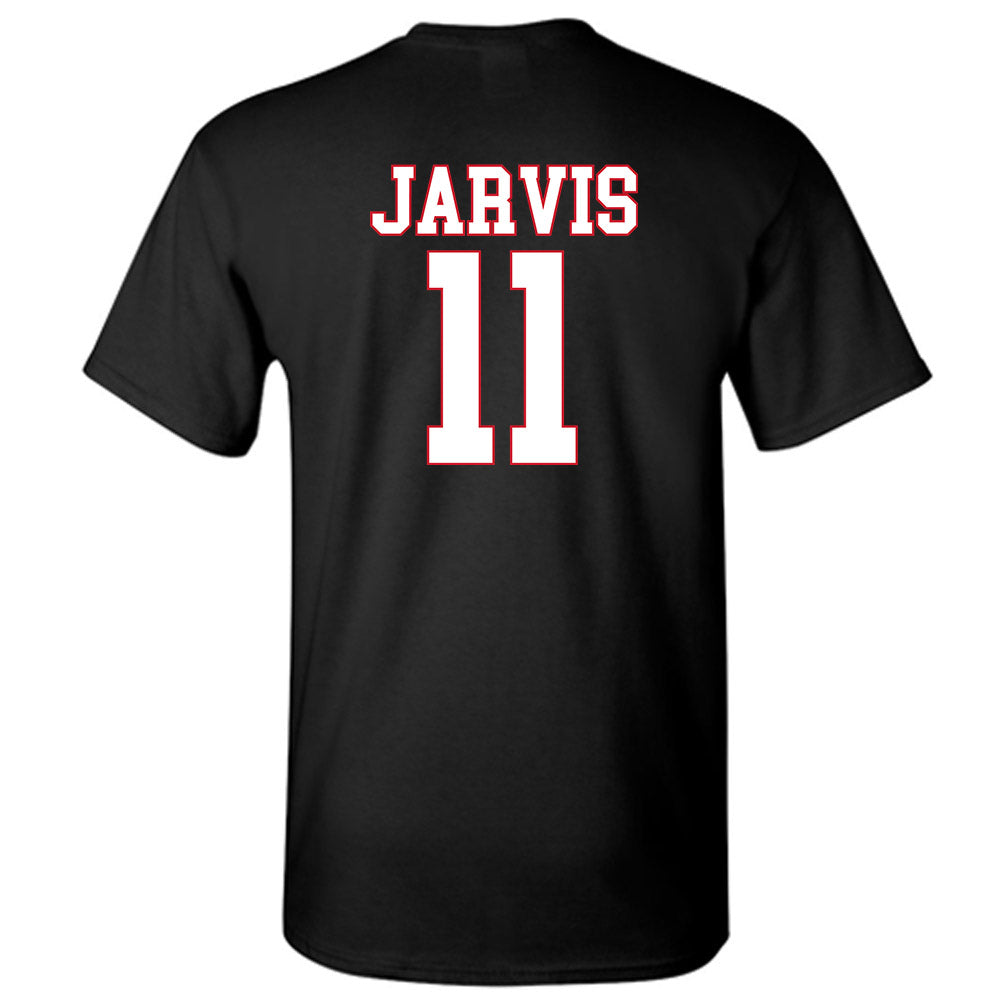 SMU - NCAA Men's Basketball : Sam Jarvis - T-Shirt-1