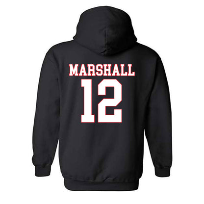 SMU - NCAA Football : Caden Marshall - Hooded Sweatshirt-1