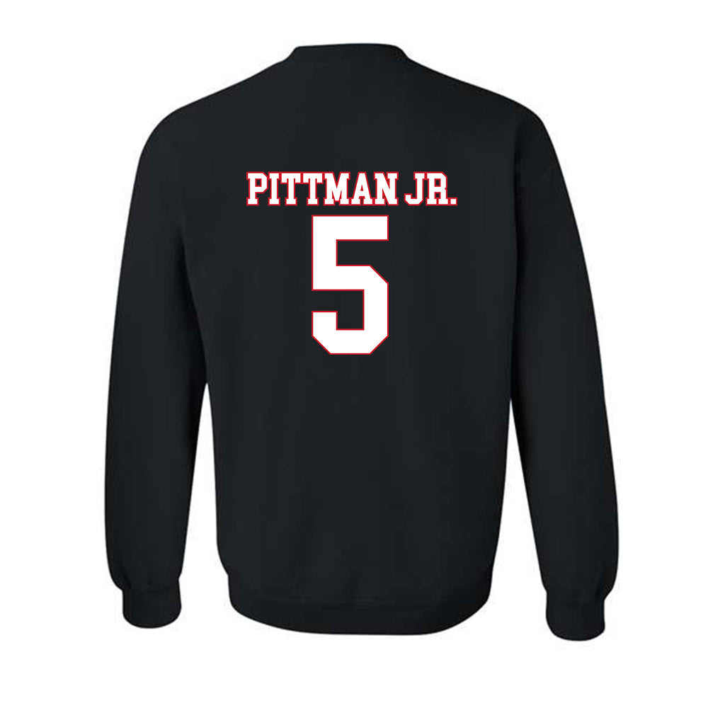 SMU - NCAA Football : Randy Pittman Jr. - Crewneck Sweatshirt-1