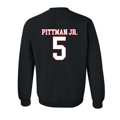 SMU - NCAA Football : Randy Pittman Jr. - Crewneck Sweatshirt-1