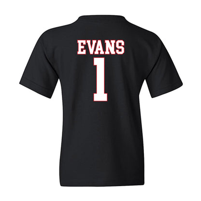 SMU - NCAA Men's Soccer : Jonathan Evans - Youth T-Shirt-1