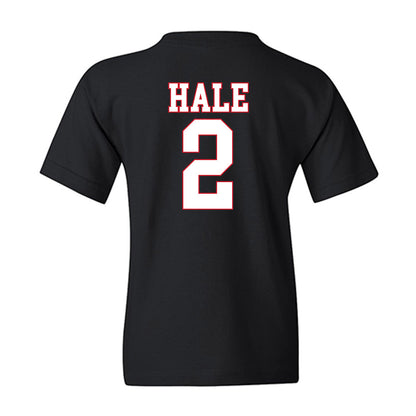 SMU - NCAA Football : Jalen Hale - Youth T-Shirt-1