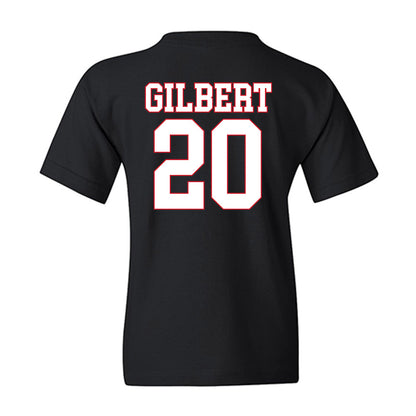 SMU - NCAA Football : Deuce Gilbert - Youth T-Shirt-1